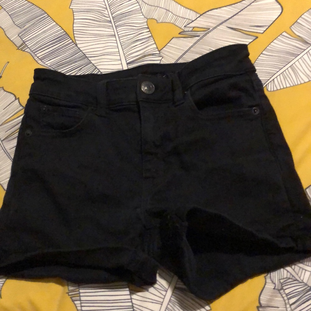Black shorts